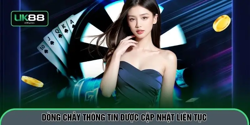 Dòng chảy thông tin được cập nhật liên tục