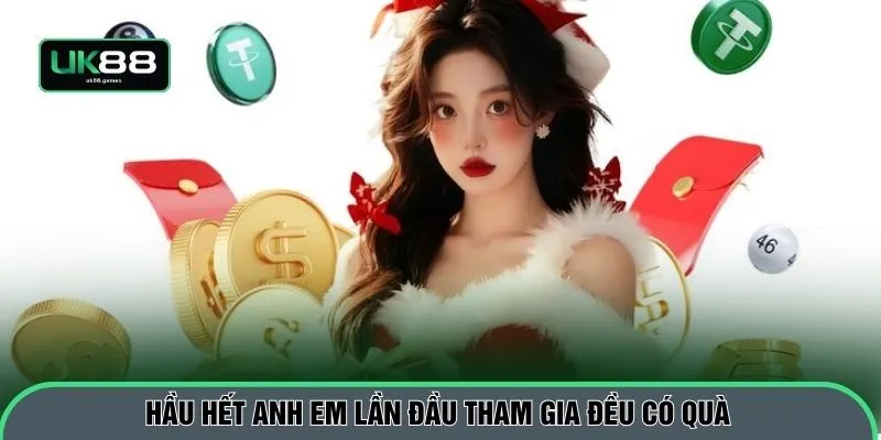 Hầu hết anh em lần đầu tham gia đều có quà