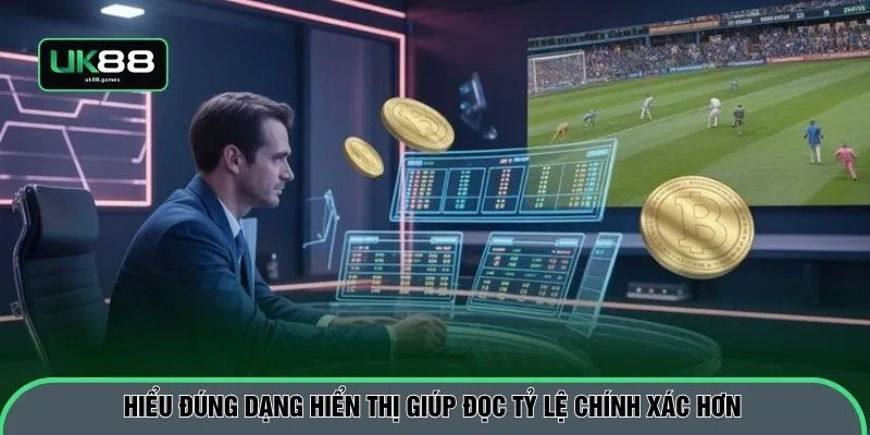 Hiểu đúng dạng hiển thị giúp đọc tỷ lệ chính xác hơn