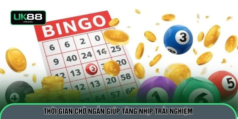 Thời gian chờ ngắn giúp tăng nhịp trải nghiệm