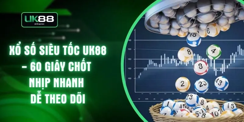 Xổ Số Siêu Tốc UK88 - 60 Giây Chốt Nhịp Nhanh Dễ Theo Dõi